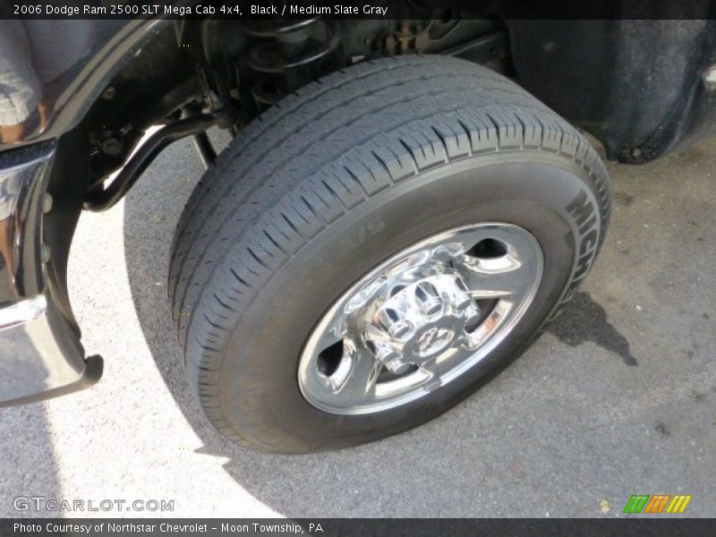 Black / Medium Slate Gray 2006 Dodge Ram 2500 SLT Mega Cab 4x4
