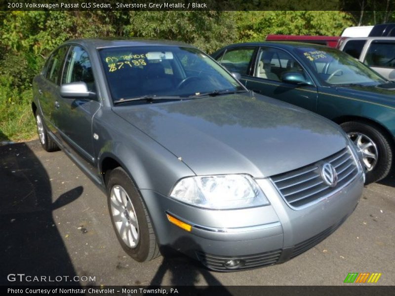 Silverstone Grey Metallic / Black 2003 Volkswagen Passat GLS Sedan