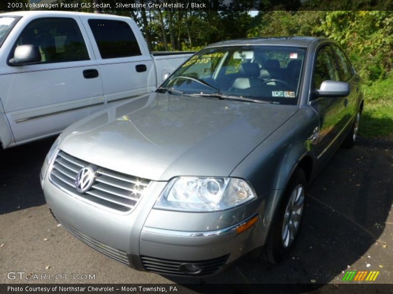 Silverstone Grey Metallic / Black 2003 Volkswagen Passat GLS Sedan