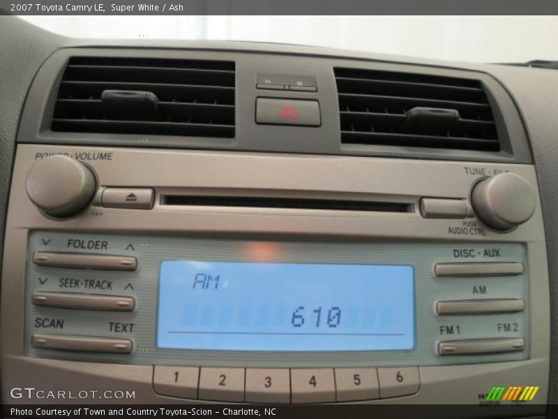 Super White / Ash 2007 Toyota Camry LE