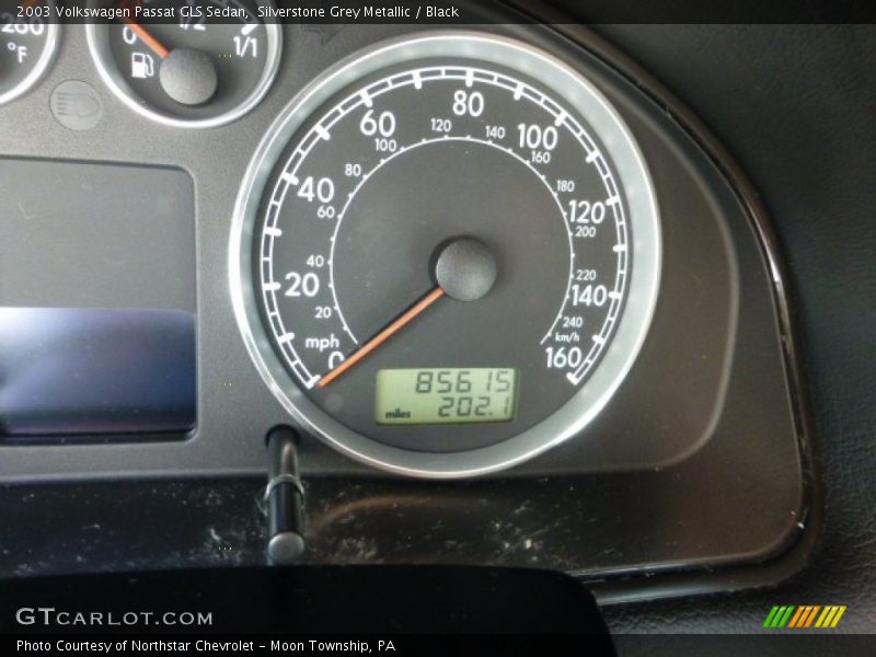 Silverstone Grey Metallic / Black 2003 Volkswagen Passat GLS Sedan