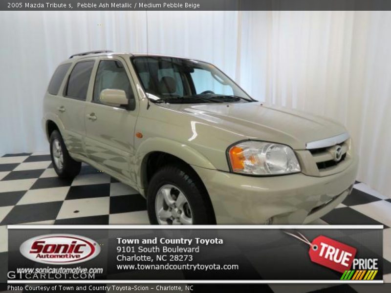 Pebble Ash Metallic / Medium Pebble Beige 2005 Mazda Tribute s
