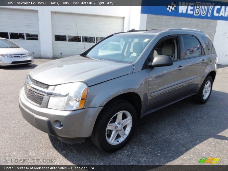 Dark Silver Metallic / Light Gray 2005 Chevrolet Equinox LT AWD