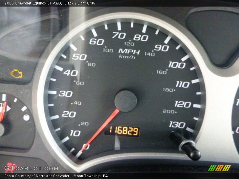 Black / Light Gray 2005 Chevrolet Equinox LT AWD