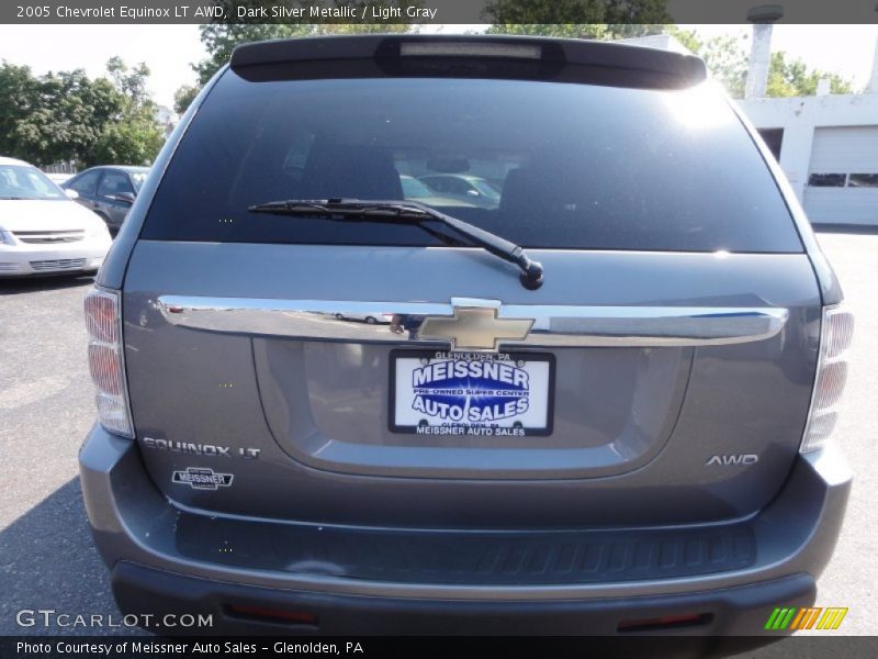 Dark Silver Metallic / Light Gray 2005 Chevrolet Equinox LT AWD