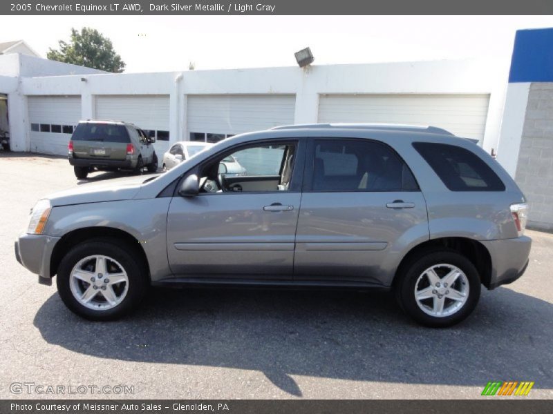 Dark Silver Metallic / Light Gray 2005 Chevrolet Equinox LT AWD