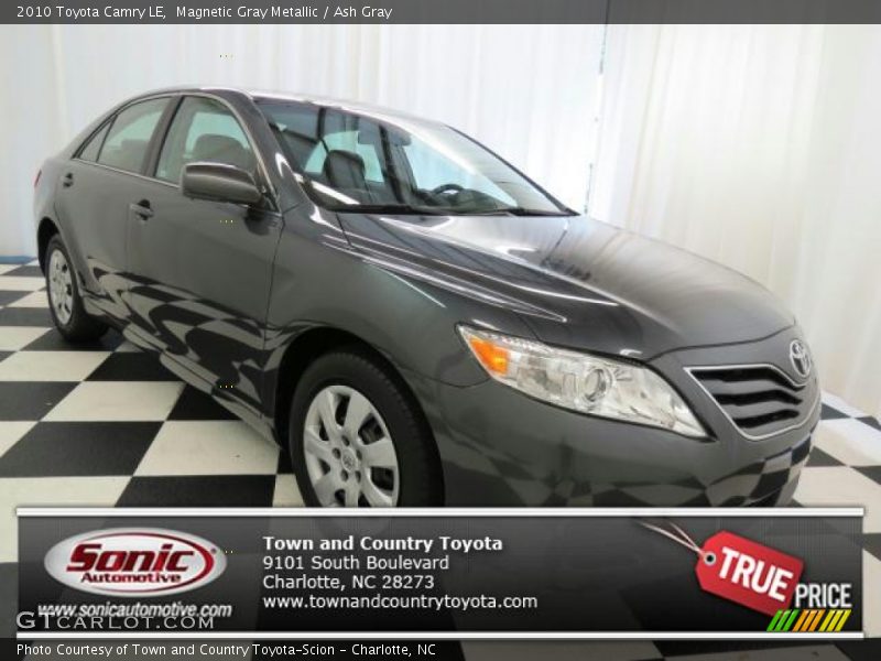 Magnetic Gray Metallic / Ash Gray 2010 Toyota Camry LE