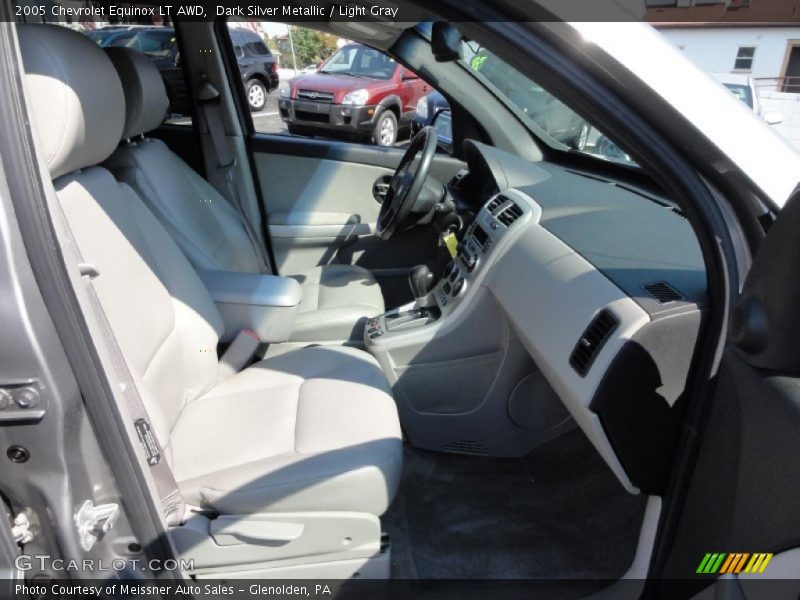 Dark Silver Metallic / Light Gray 2005 Chevrolet Equinox LT AWD