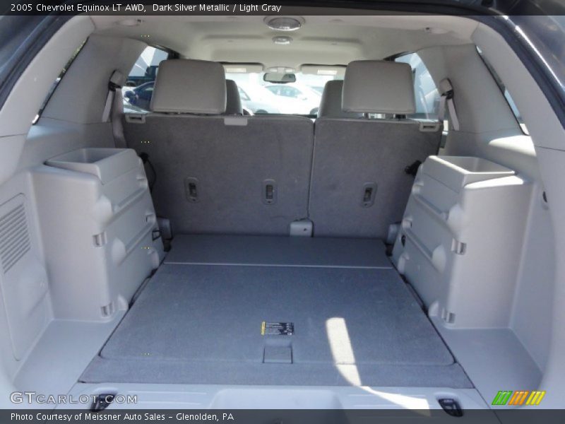 Dark Silver Metallic / Light Gray 2005 Chevrolet Equinox LT AWD