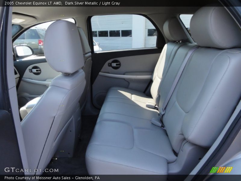 Dark Silver Metallic / Light Gray 2005 Chevrolet Equinox LT AWD
