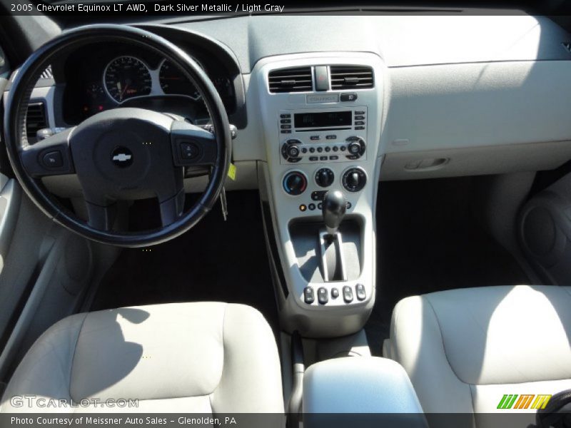 Dark Silver Metallic / Light Gray 2005 Chevrolet Equinox LT AWD