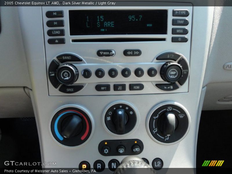 Dark Silver Metallic / Light Gray 2005 Chevrolet Equinox LT AWD