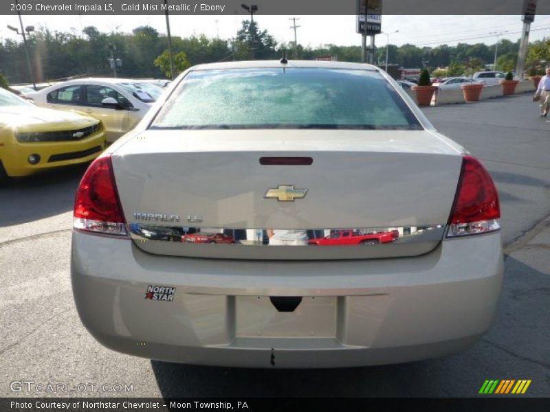 Gold Mist Metallic / Ebony 2009 Chevrolet Impala LS