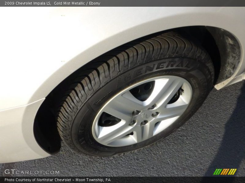 Gold Mist Metallic / Ebony 2009 Chevrolet Impala LS