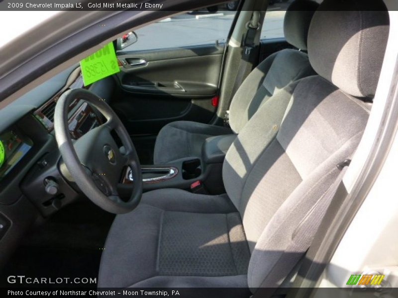 Gold Mist Metallic / Ebony 2009 Chevrolet Impala LS