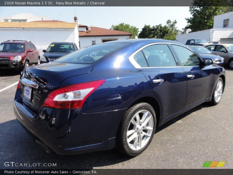 Navy Blue Metallic / Charcoal 2009 Nissan Maxima 3.5 SV