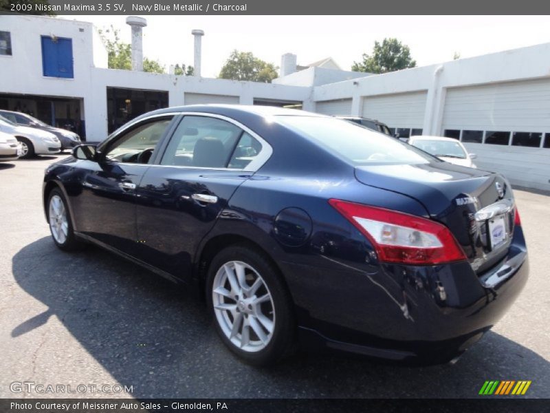 Navy Blue Metallic / Charcoal 2009 Nissan Maxima 3.5 SV