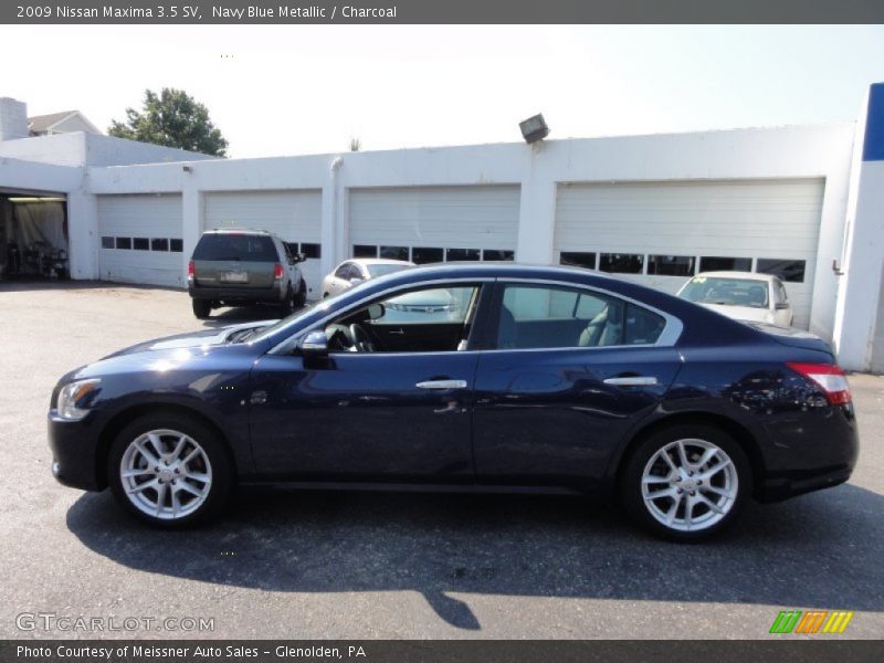 Navy Blue Metallic / Charcoal 2009 Nissan Maxima 3.5 SV