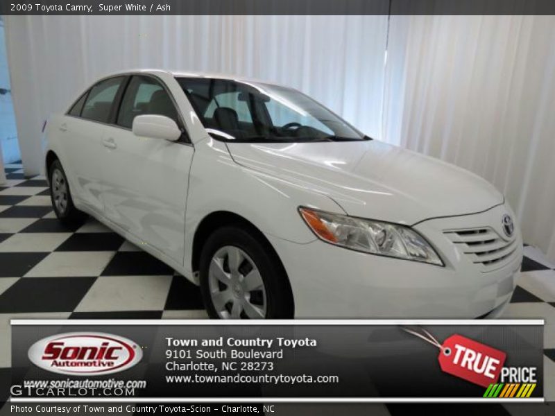 Super White / Ash 2009 Toyota Camry