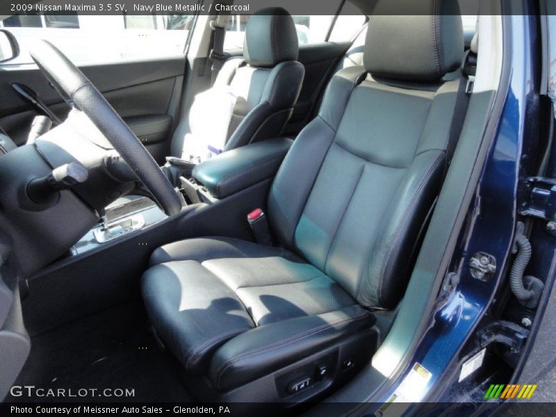 Navy Blue Metallic / Charcoal 2009 Nissan Maxima 3.5 SV