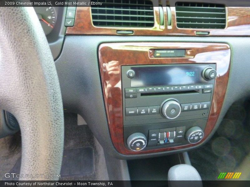 Gold Mist Metallic / Ebony 2009 Chevrolet Impala LS