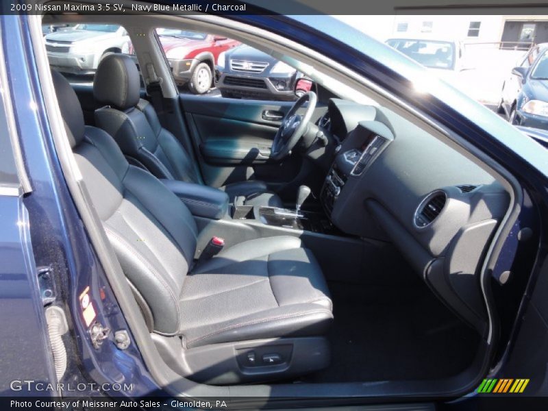 Navy Blue Metallic / Charcoal 2009 Nissan Maxima 3.5 SV