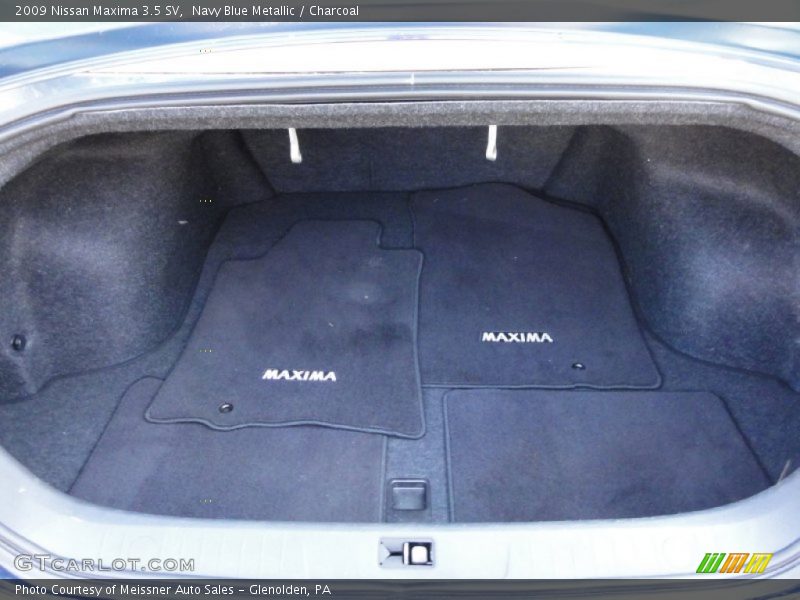 Navy Blue Metallic / Charcoal 2009 Nissan Maxima 3.5 SV