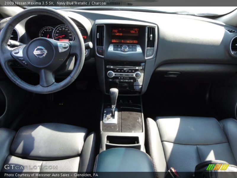 Navy Blue Metallic / Charcoal 2009 Nissan Maxima 3.5 SV