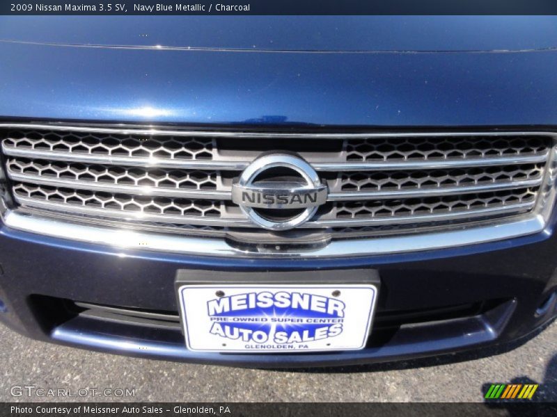 Navy Blue Metallic / Charcoal 2009 Nissan Maxima 3.5 SV