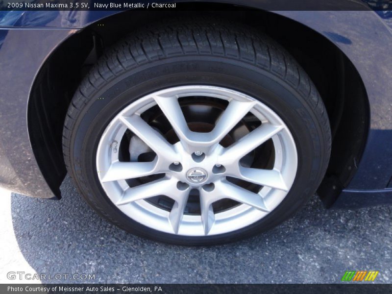Navy Blue Metallic / Charcoal 2009 Nissan Maxima 3.5 SV