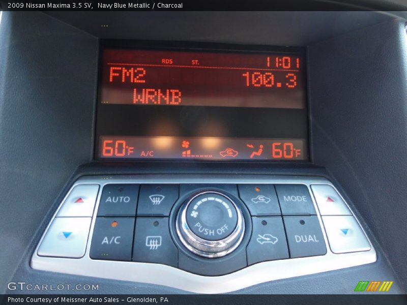 Navy Blue Metallic / Charcoal 2009 Nissan Maxima 3.5 SV