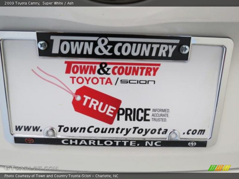 Super White / Ash 2009 Toyota Camry