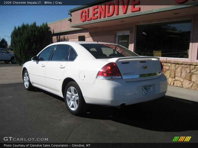 White / Gray 2006 Chevrolet Impala LT