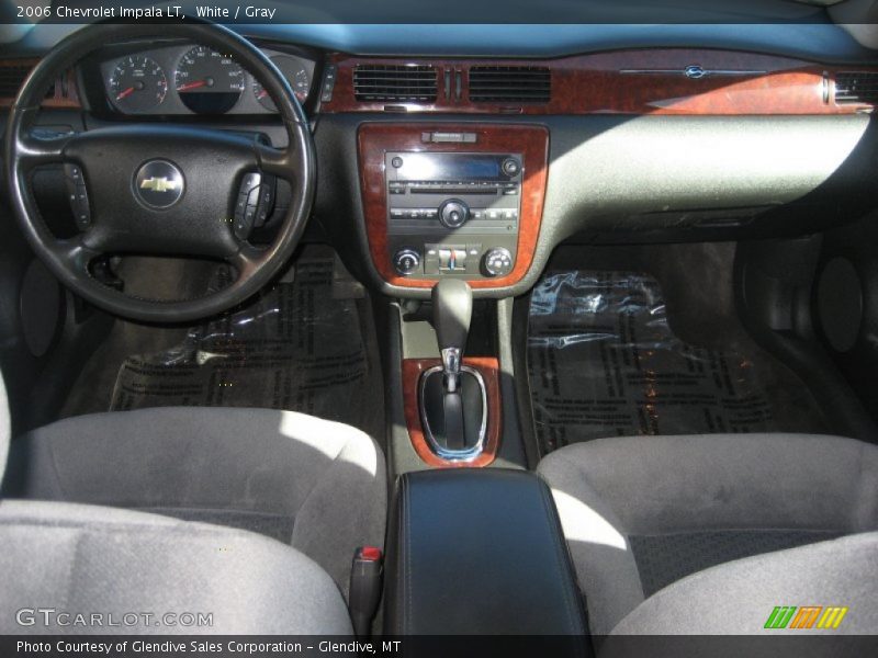 White / Gray 2006 Chevrolet Impala LT