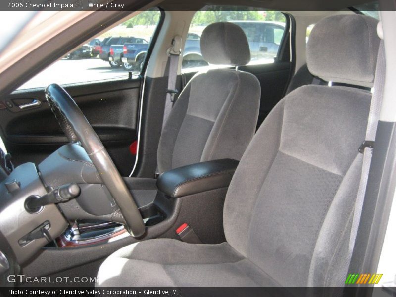 White / Gray 2006 Chevrolet Impala LT