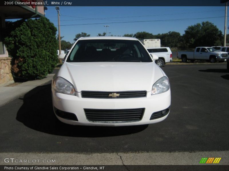 White / Gray 2006 Chevrolet Impala LT