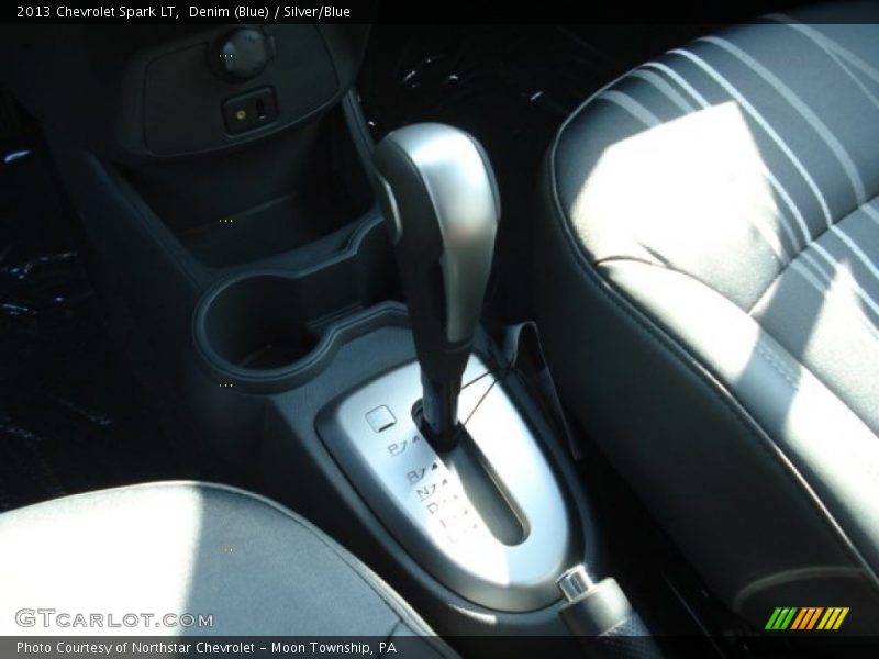 Denim (Blue) / Silver/Blue 2013 Chevrolet Spark LT