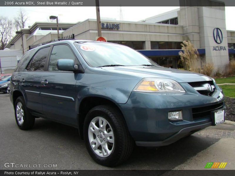 Steel Blue Metallic / Quartz 2006 Acura MDX