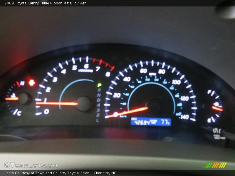 Blue Ribbon Metallic / Ash 2009 Toyota Camry