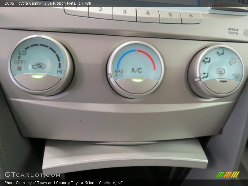 Blue Ribbon Metallic / Ash 2009 Toyota Camry