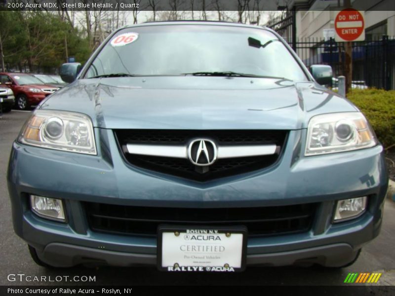 Steel Blue Metallic / Quartz 2006 Acura MDX