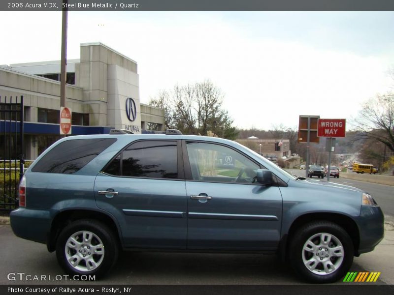 Steel Blue Metallic / Quartz 2006 Acura MDX