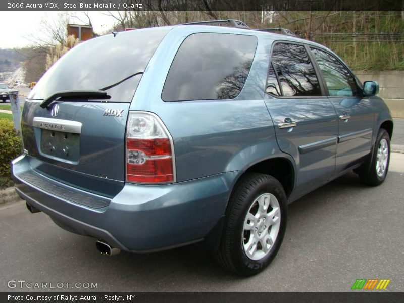 Steel Blue Metallic / Quartz 2006 Acura MDX