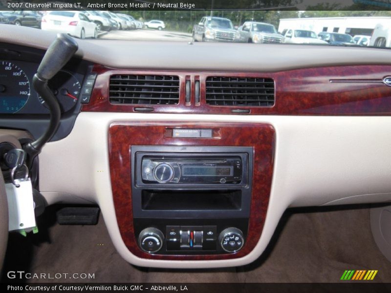 Amber Bronze Metallic / Neutral Beige 2007 Chevrolet Impala LT