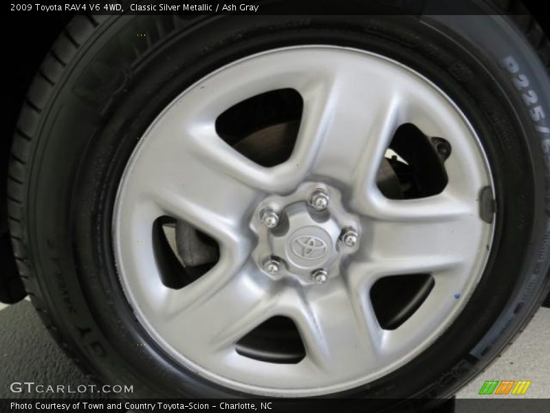 Classic Silver Metallic / Ash Gray 2009 Toyota RAV4 V6 4WD