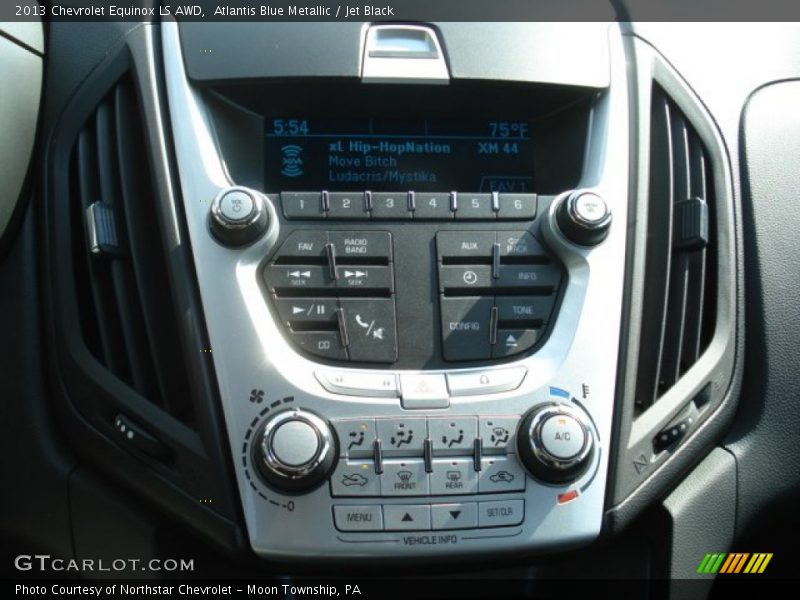 Controls of 2013 Equinox LS AWD