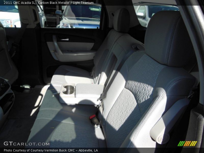 Carbon Black Metallic / Light Titanium 2011 GMC Acadia SL