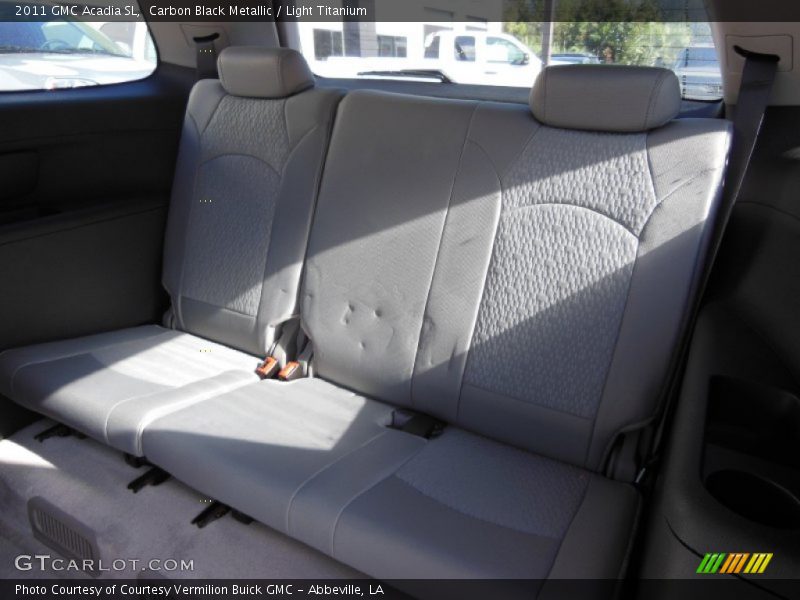 Carbon Black Metallic / Light Titanium 2011 GMC Acadia SL