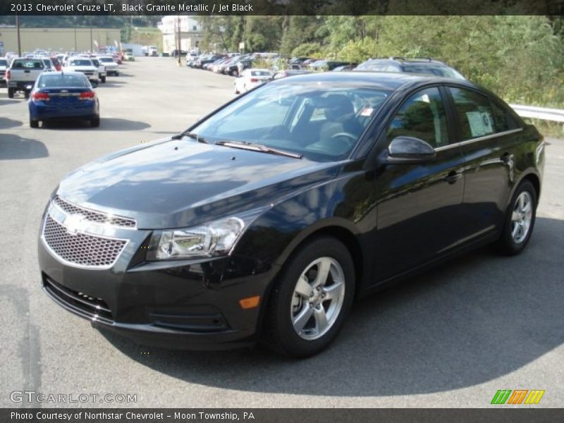 Black Granite Metallic / Jet Black 2013 Chevrolet Cruze LT