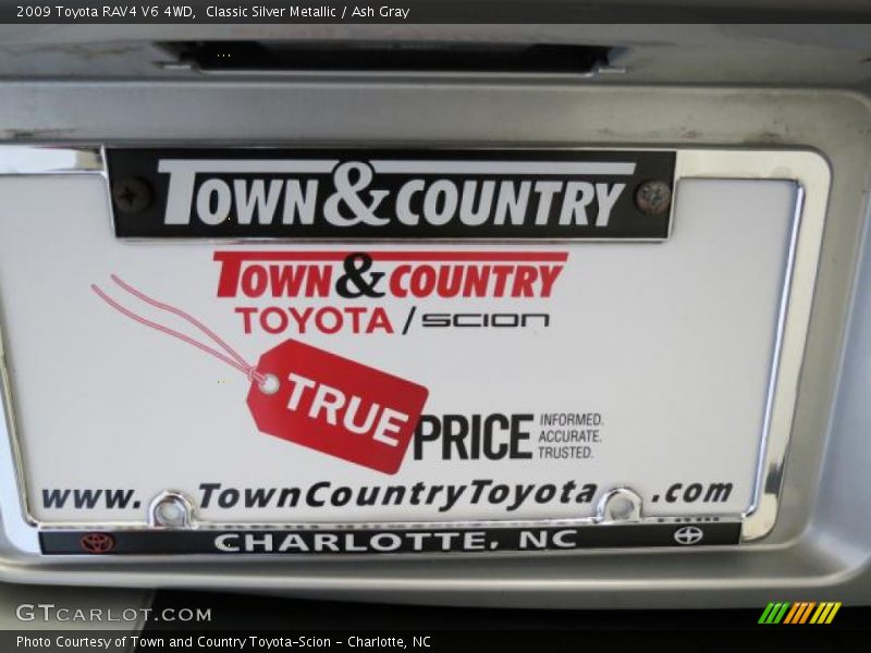 Classic Silver Metallic / Ash Gray 2009 Toyota RAV4 V6 4WD
